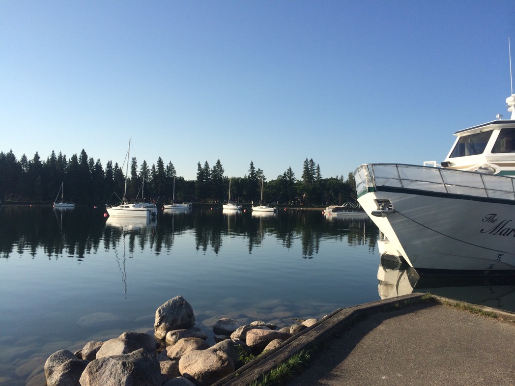 boat on lake